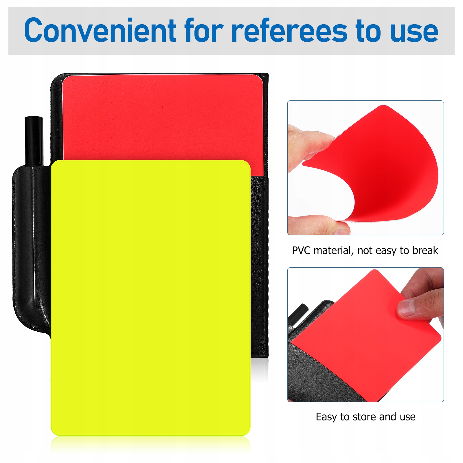 Karty karne sędziego Materiał inny