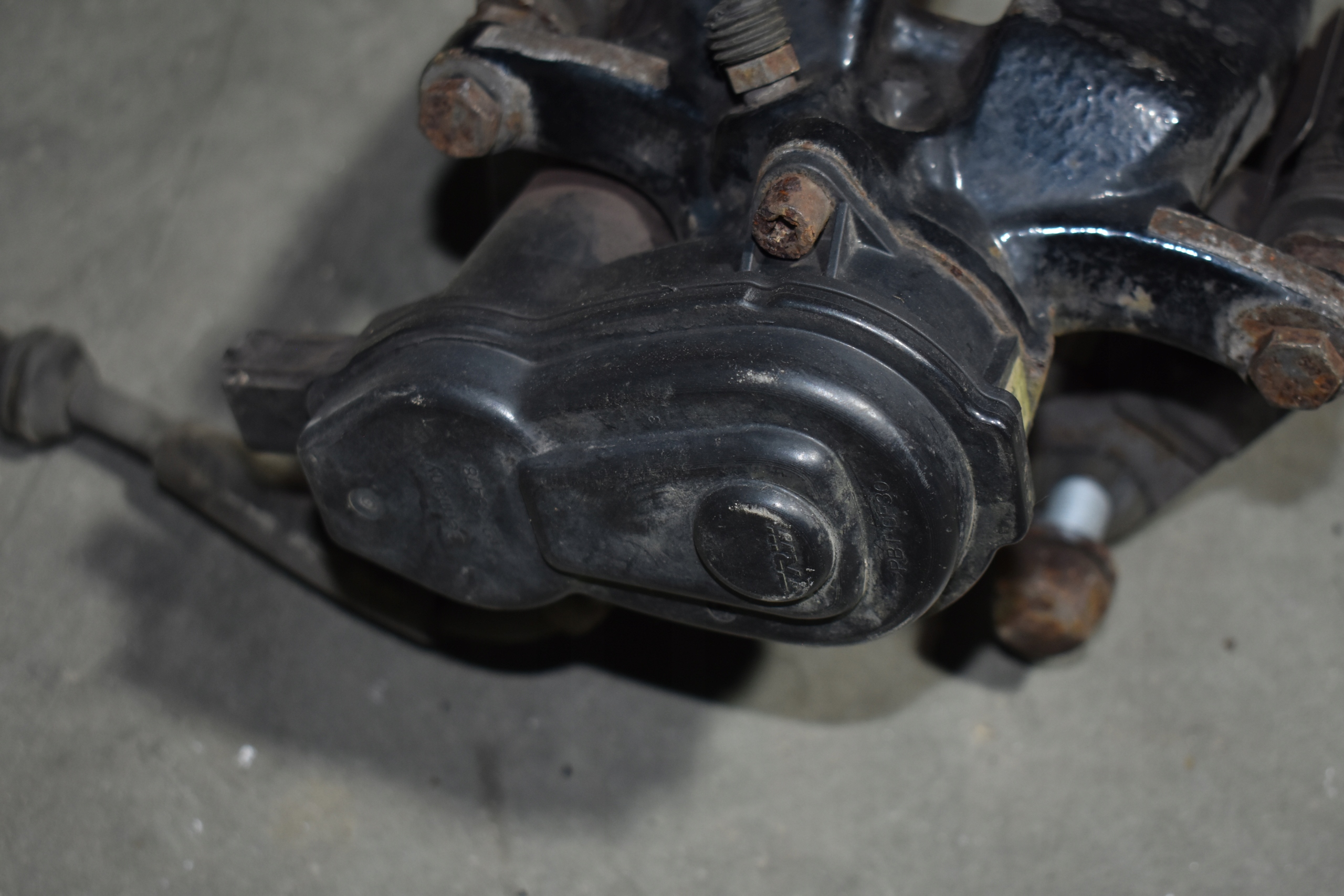 IDEALNY caliper brake rear part left AUDI A4 S4 S5 B8 1