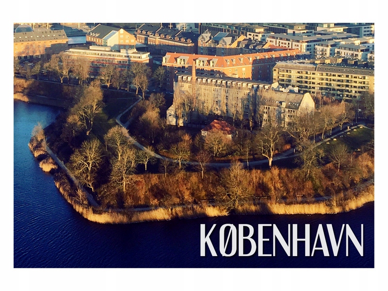 

Kopenhaga Wybrzeże Widok Magnes na lodówkę