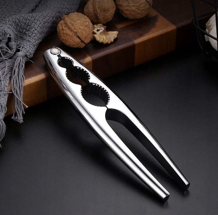 Dziadek do orzechów włoskich Orzechołup ze STALI NIERDZEWNEJ Poręczny Rodzaj otwarty