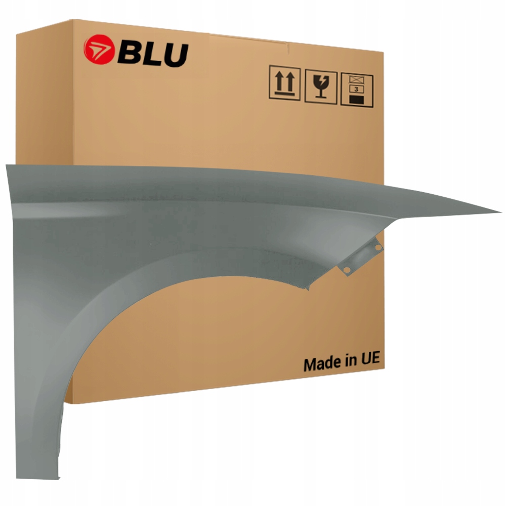 Blu Blatník Seat Leon III 3 5F LX7R pravý stříbrný 12-20 přední MonsunGrau