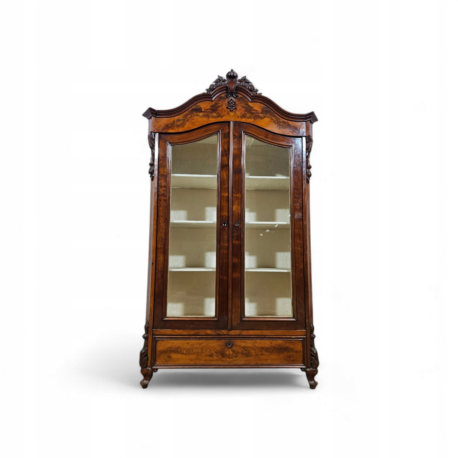 Antyczna Biblioteka Ludwik Filip – Mahoń Piramidalny – XIX w.