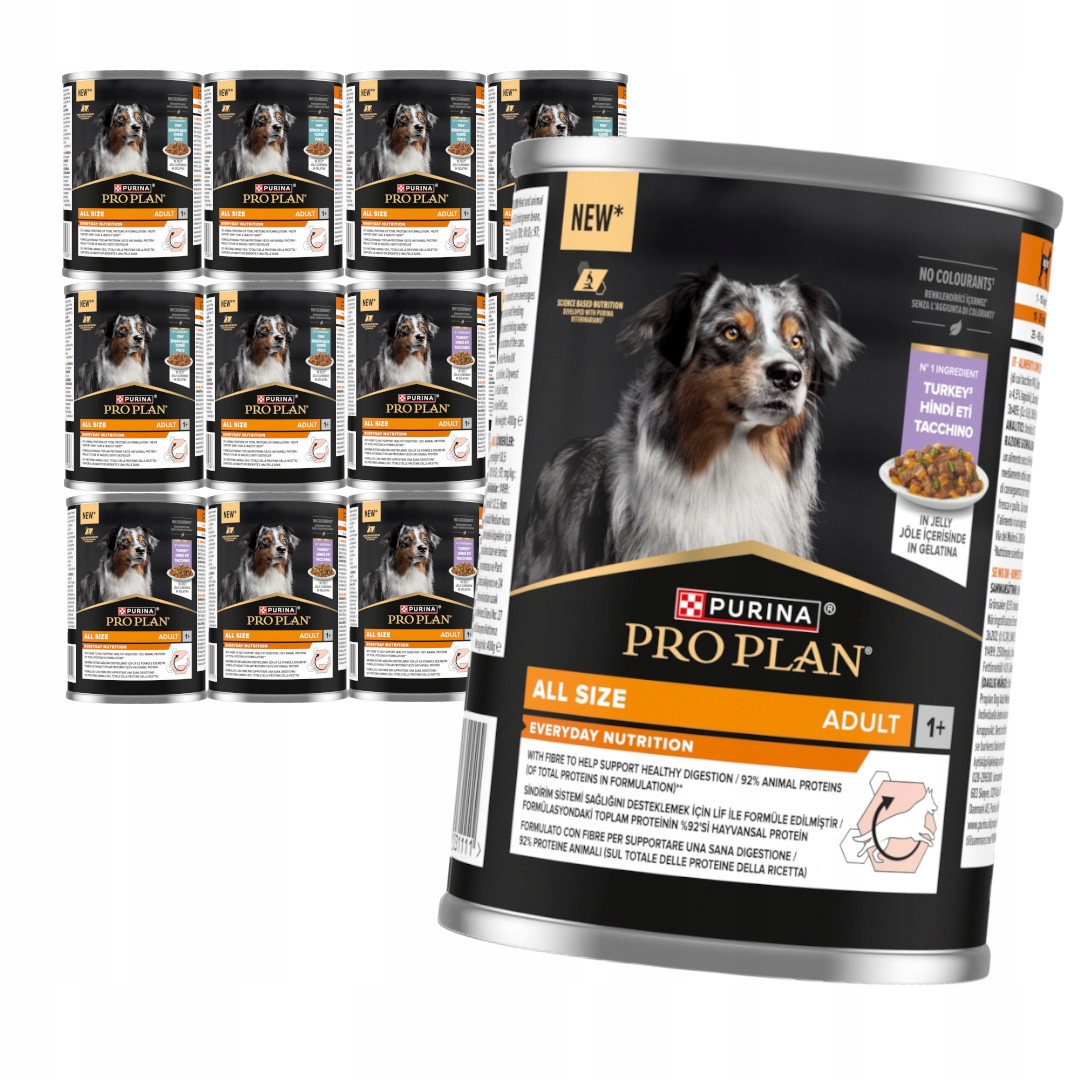 Levně Purina Pro Plan Everyday Nutrition 12x400g Vlhké Krmivo Krůta a Ryba