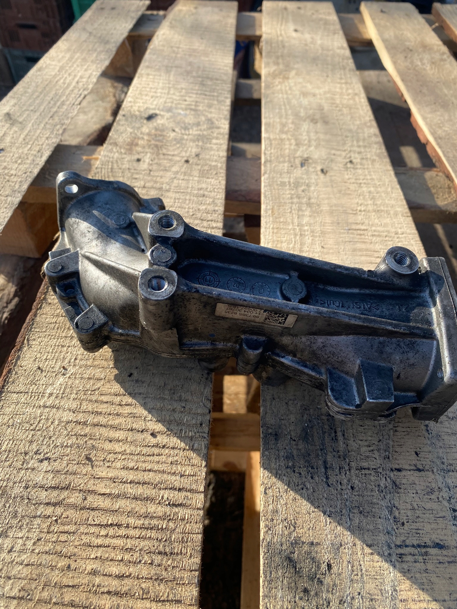 pipe header pipe EGR valve OPEL ZAFIRA 1.7CDTI 8973858235