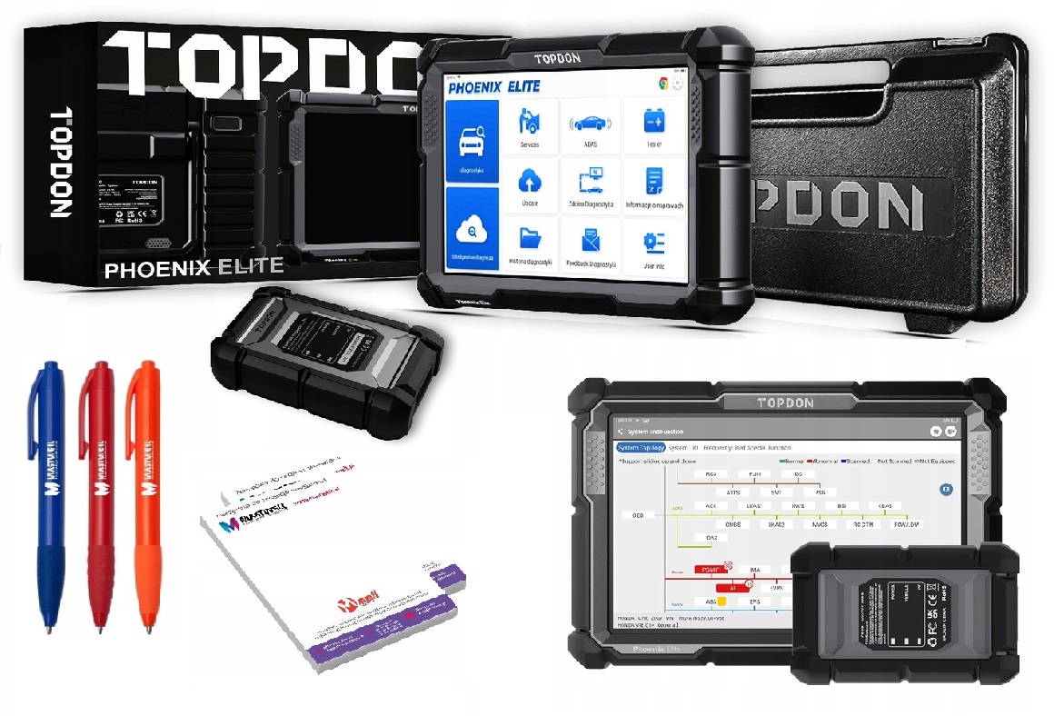 TESTER DIAGNOSTYCZNY TOPDON PHOENIX ELITE