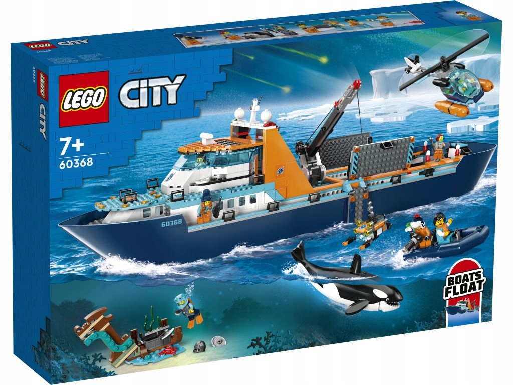 Lego 60368 City Loď výzkumníka Arktidy