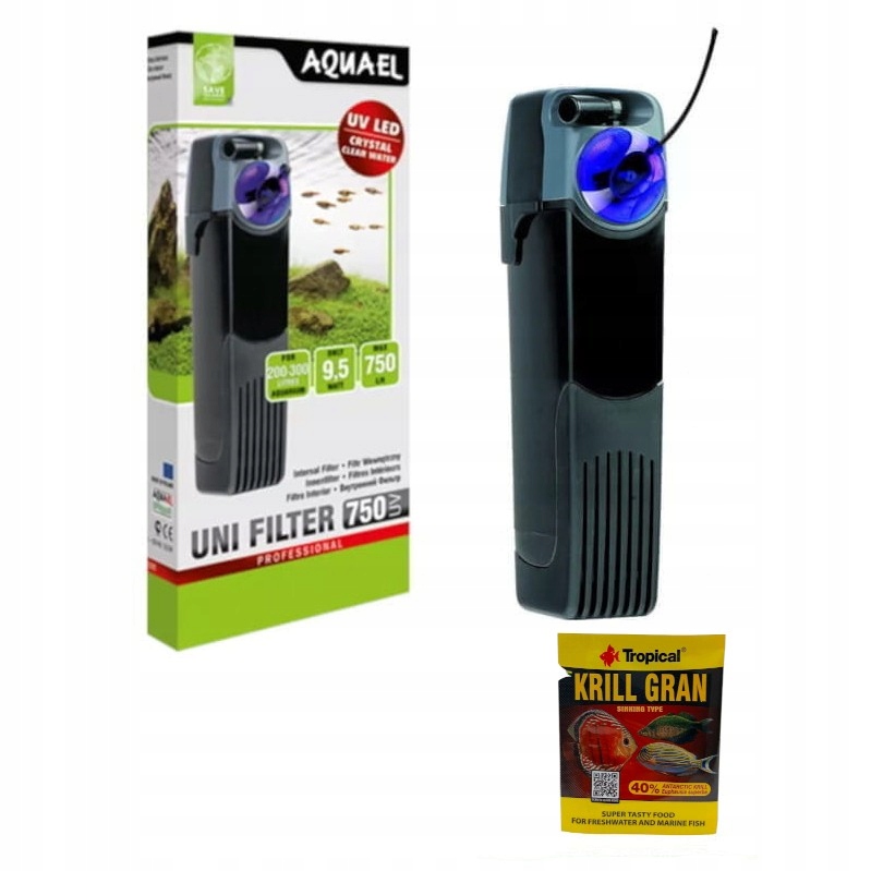 Levně Aquael Unifilter 750 Uv – Vnitřní Filtr Uv-c