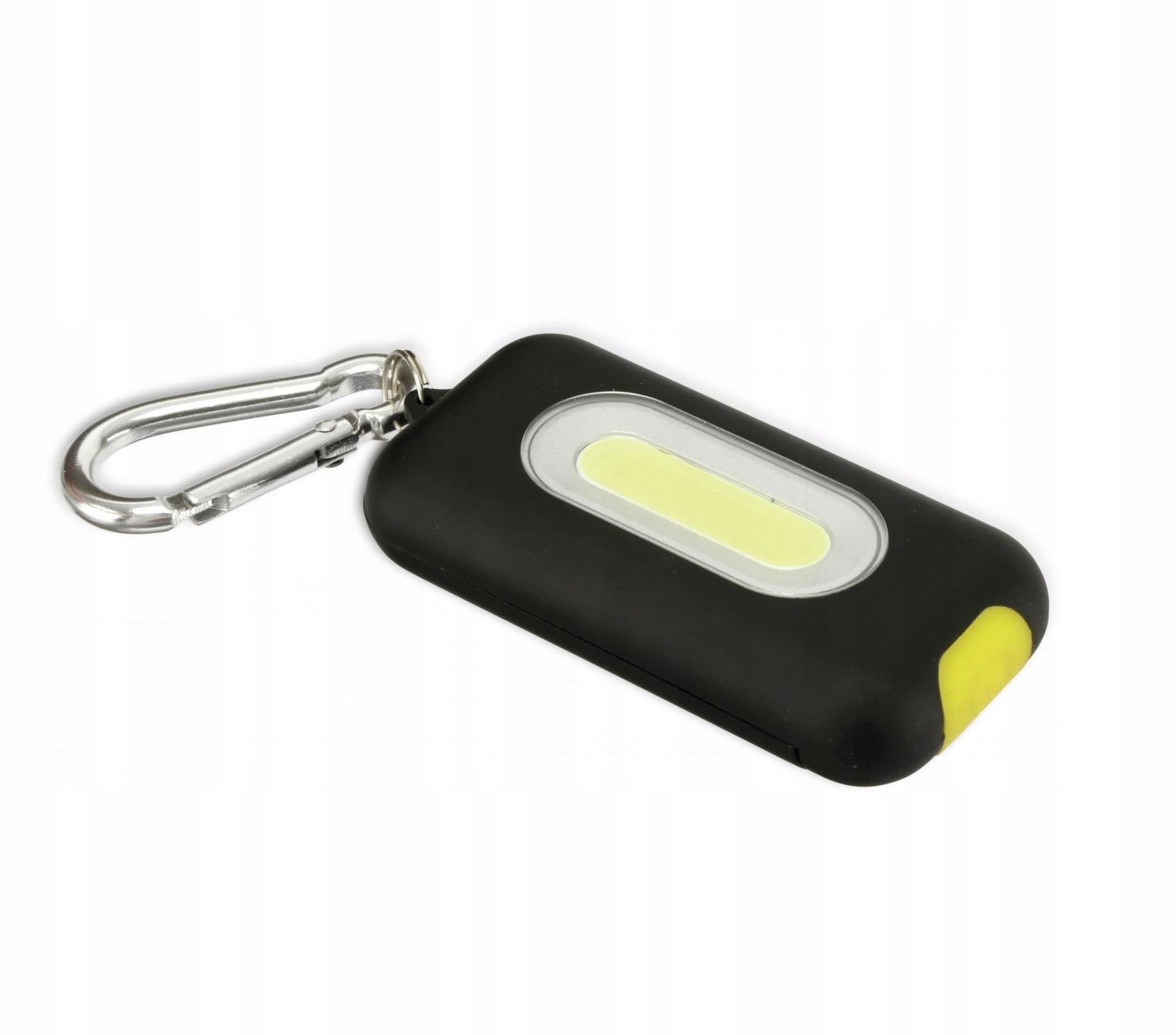 Lampa robocza Led Cob zasilana bateryjnie 6500K z magnesem i zaczepem na klucze