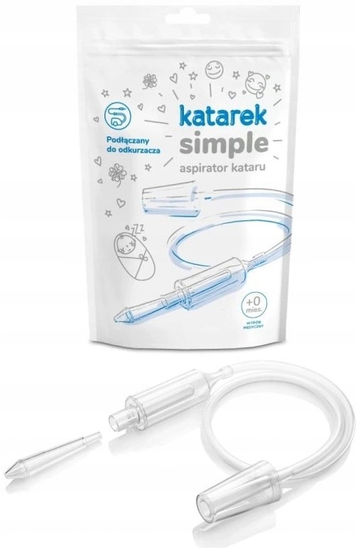 KATAREK SIMPLE aspirator kataru do nosa odkurzacza Producent wyrobu medycznego Katarek