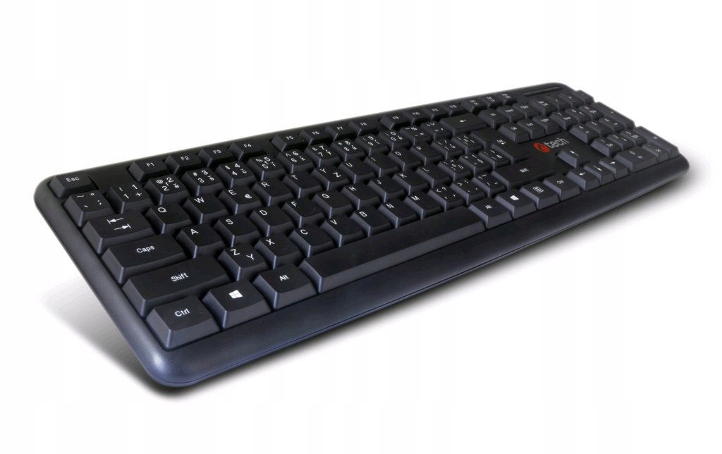 C-tech KB-102 Przewodowy Usb Cz-pl layout Czarny
