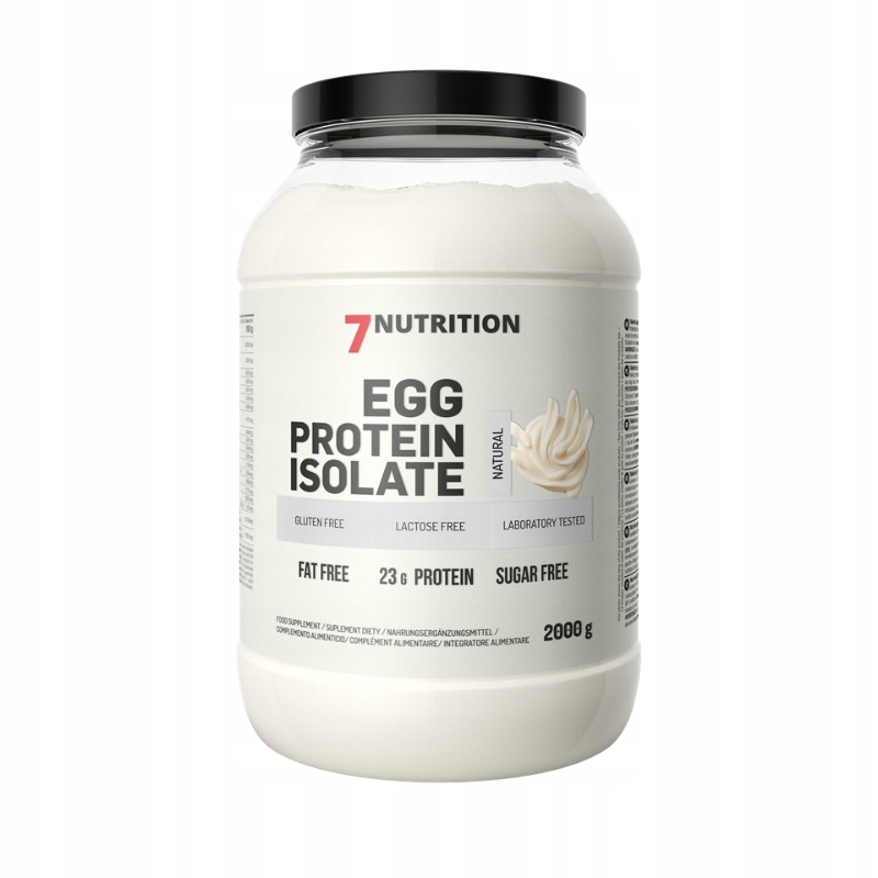 Protein Egg Protein Isolate 900 G Přírodní 7NUTRITION