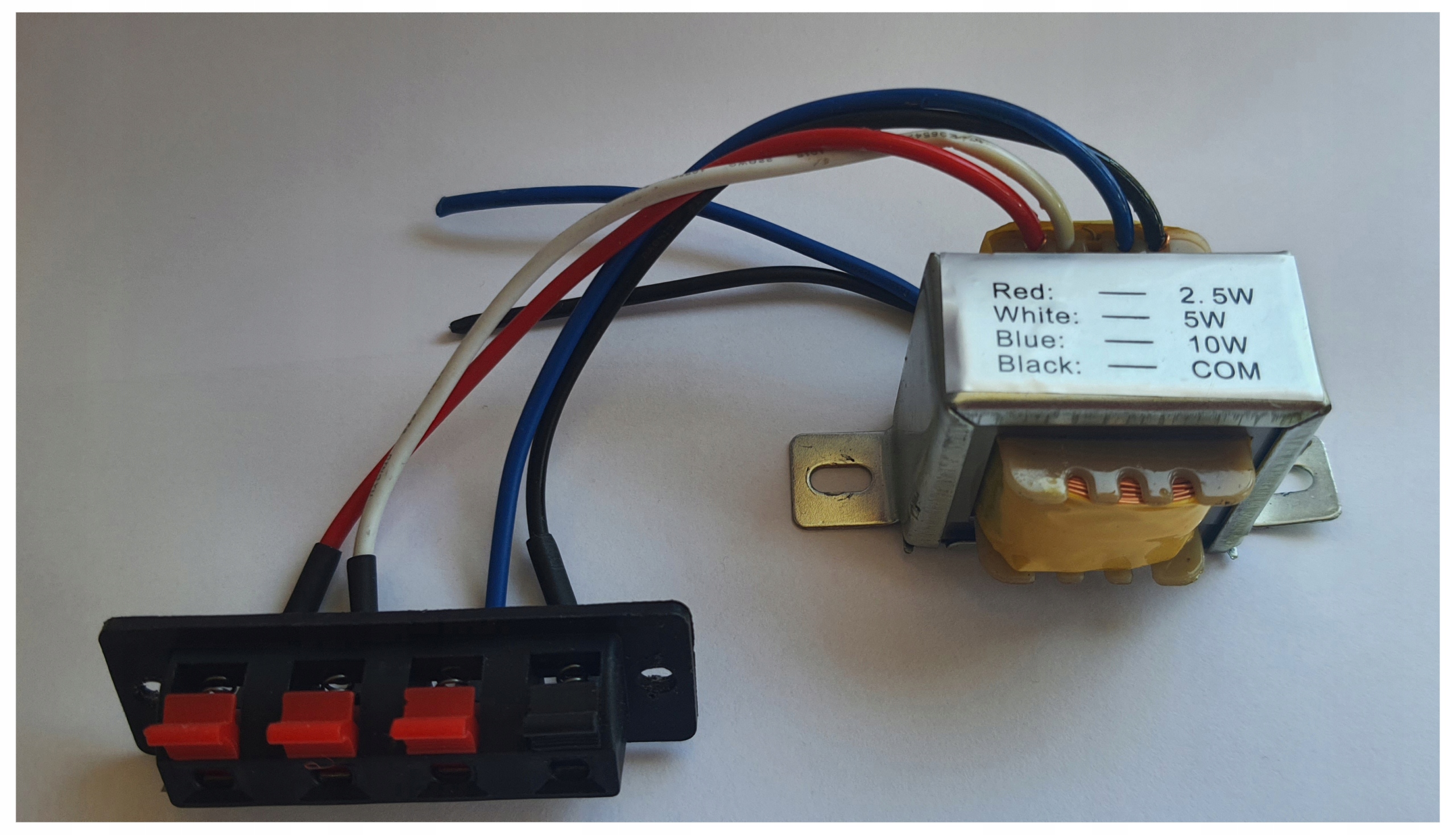 TRANSFORMATOR GŁOŚNIKOWY 110V LUB 70V RADIOWĘZŁOWY