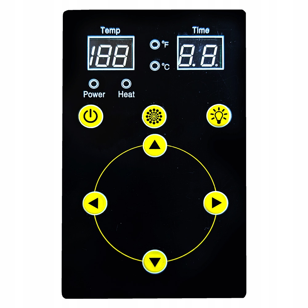 Ovládací panel do sauny Infrared – moderná kontrola pohodlia a relaxácie