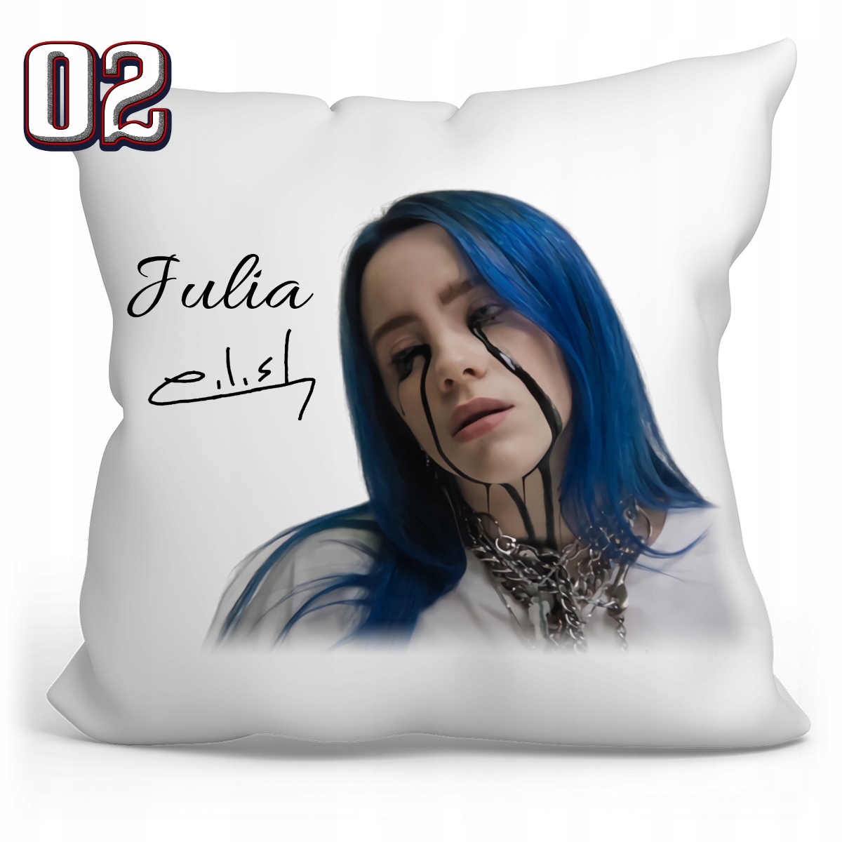 PODUSZKA BILLIE EILISH + IMIĘ Typ poduszka