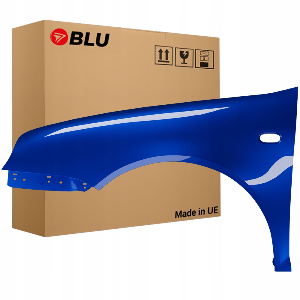Blu Blatník Vw Golf IV 4 LB5R levý modrý 97-06 přední pozink