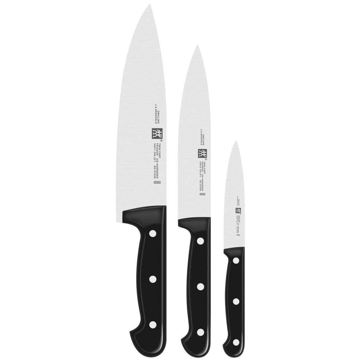 Sada 3 nožov Twin Chef Zwilling, univerzálna sada