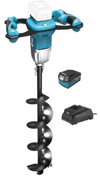 DEDRA Akumulatorowy świder glebowy wiertło glebowe SAS+ALL DED7189 4AH