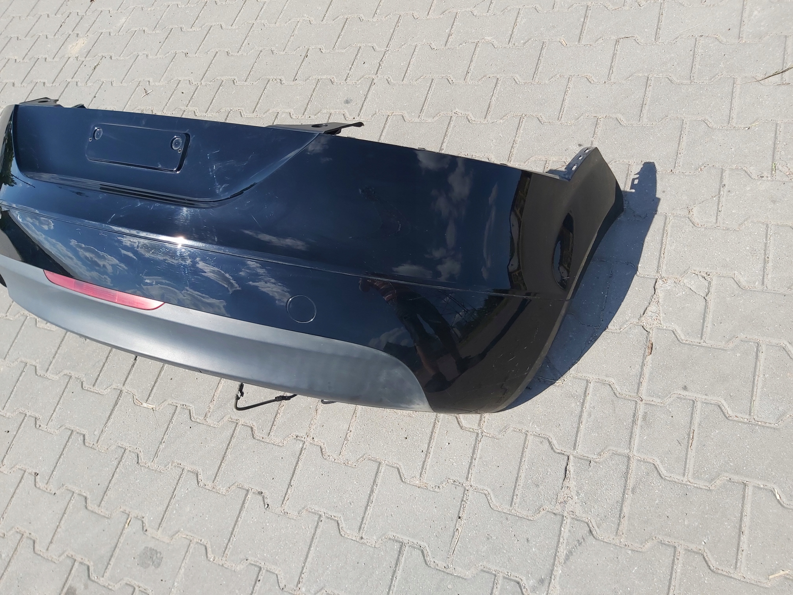 bumper rear part rear complete AUDI TT 8J LY9B