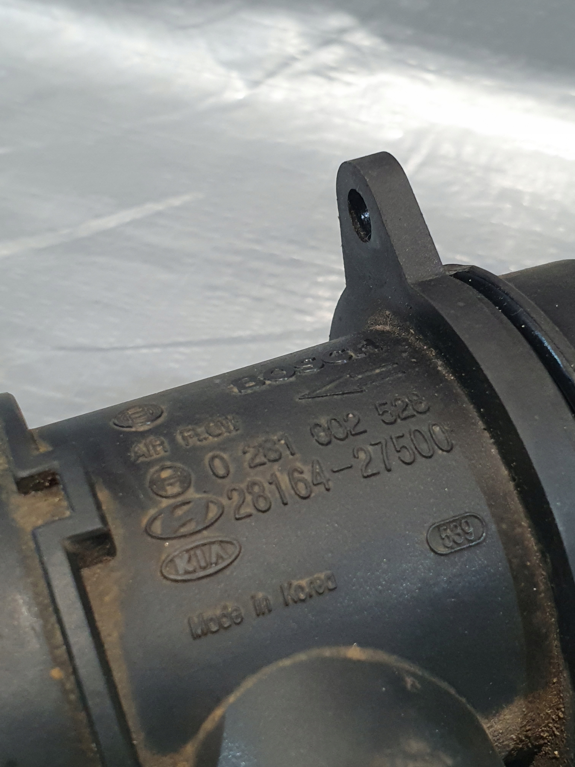 flow meter 0281002528 HYUNDAI MATRIX 02r. 1.5D