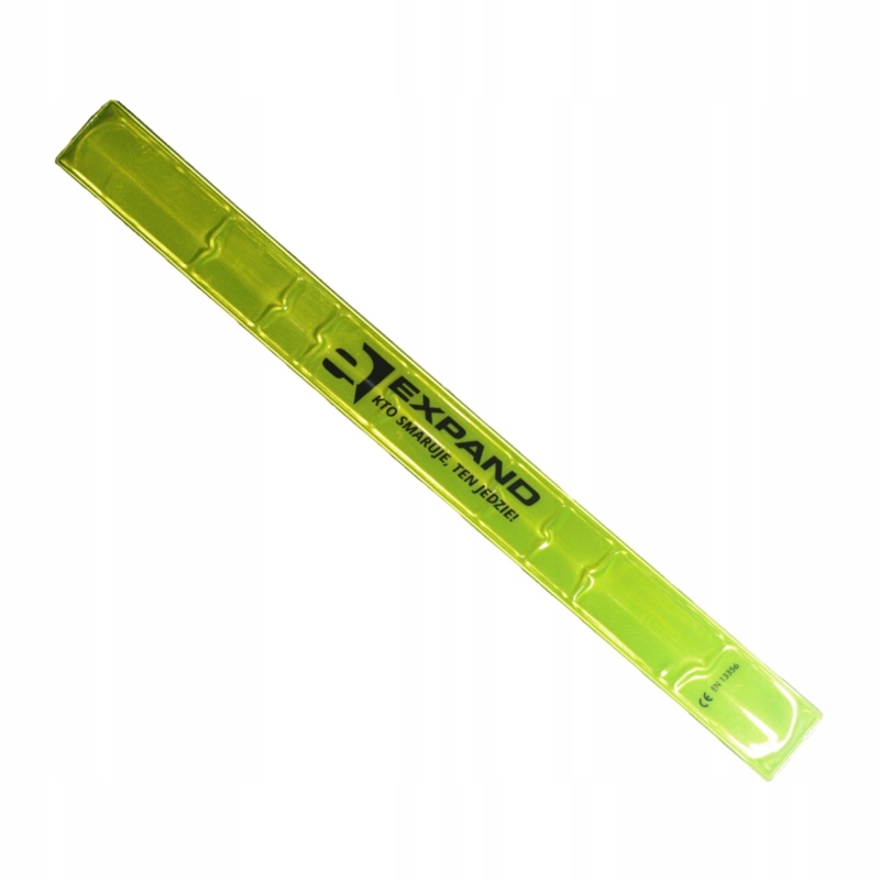 Opaska odblaskowa ostrzegawcza 340x30 mm żółta