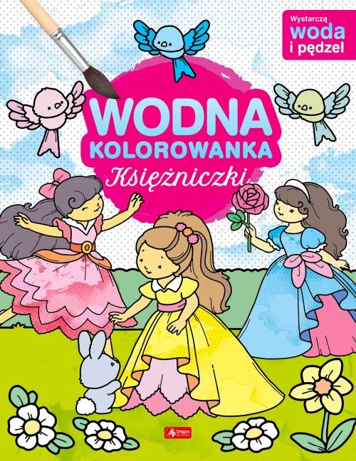

Wodna Kolorowanka Księżniczki wodne malowanie
