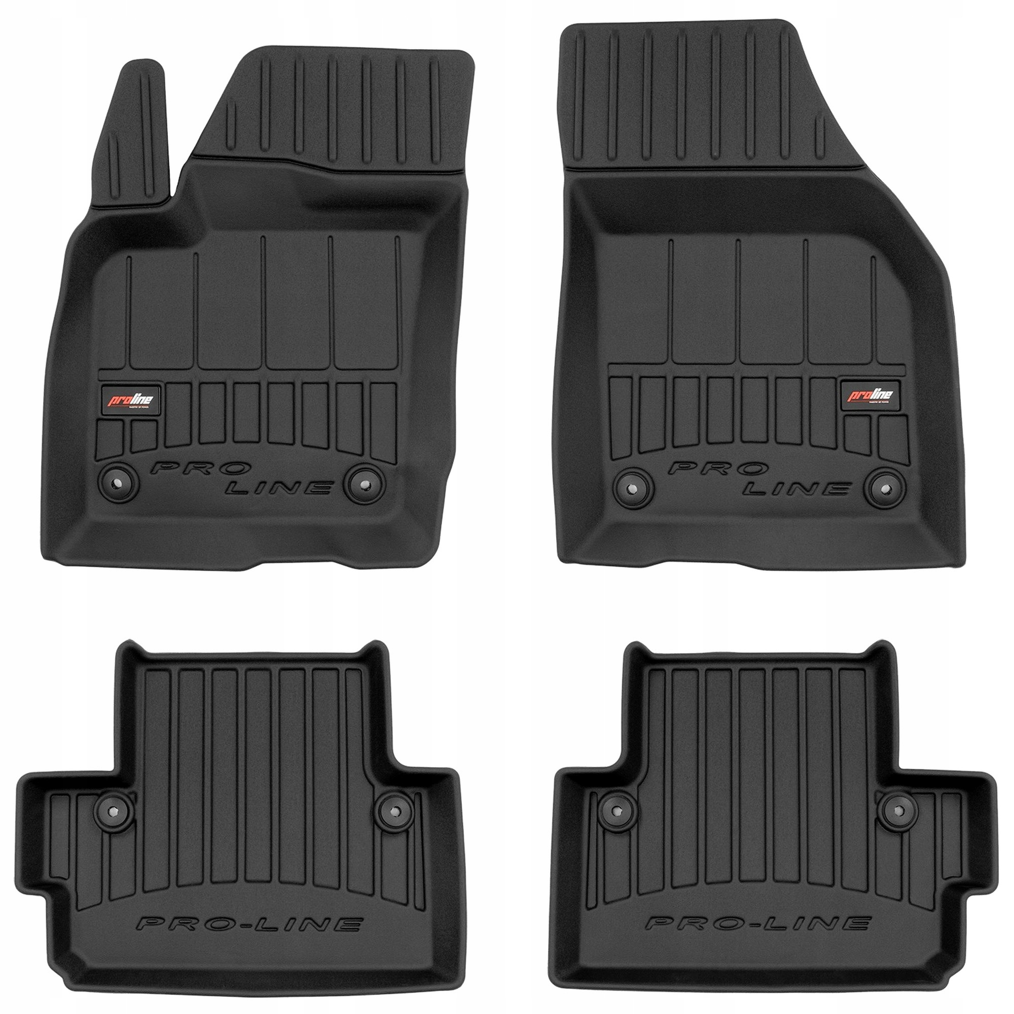 3D gumové koberce pro Volvo C30 2006-2012