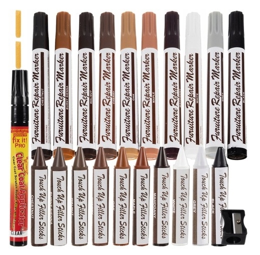 

Duży Zestaw Do Naprawy Paneli Mebli Markery Woski