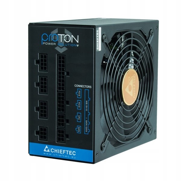 Chieftec zdroj BDF-750C Proton Series 750W 140mm fan akt. Pfc mod