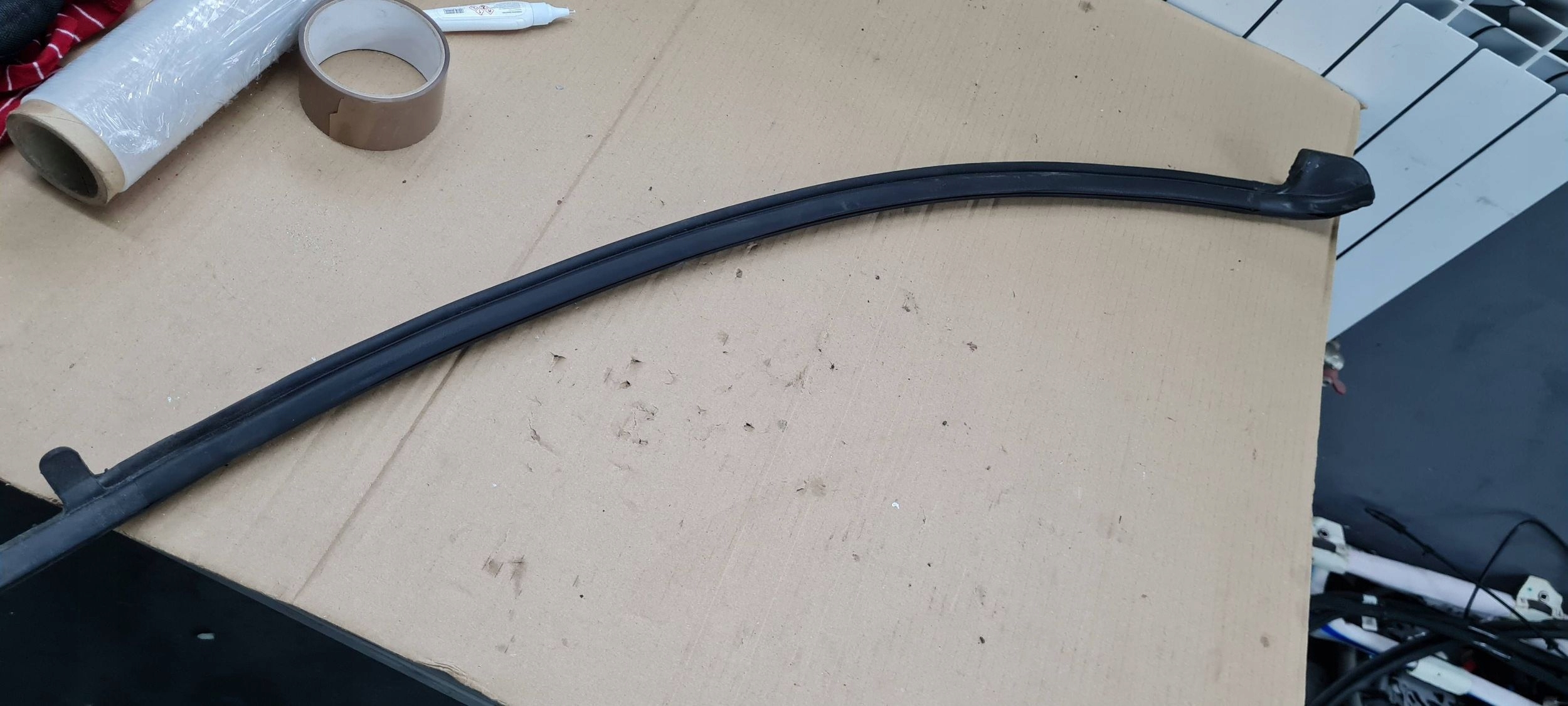 Chrysler Pacifica 2022 gasket rubber upper SZYNY left left rear part