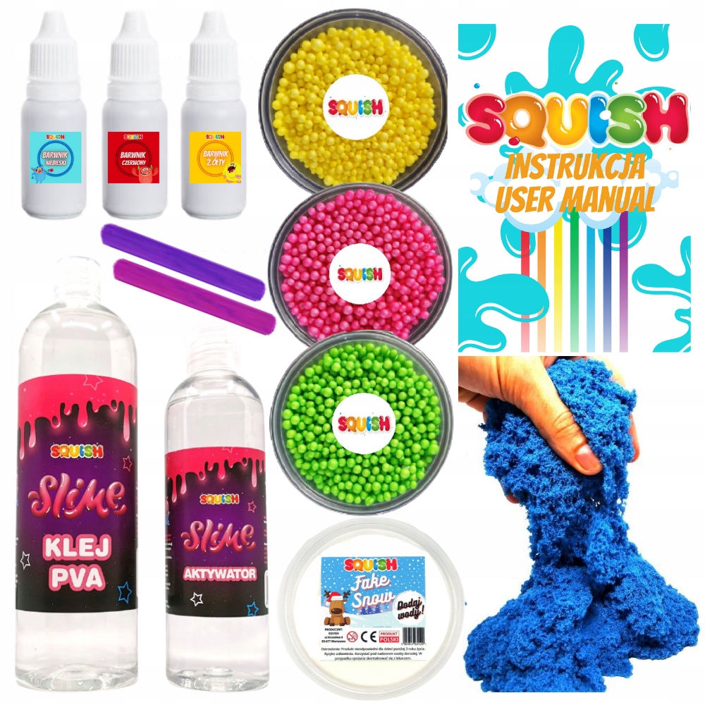 

Zestaw Slime Start - Stwórz Od Podstaw Slime Diy