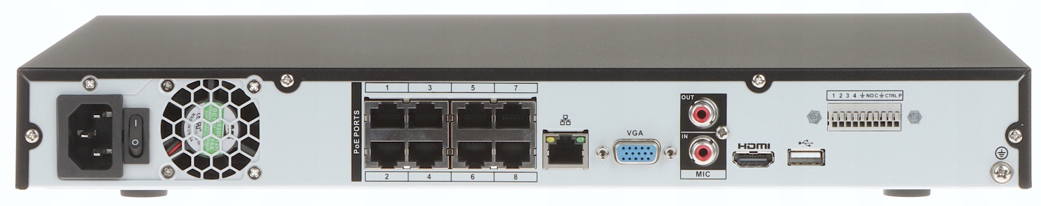 

Rejestrator Ip Dahua NVR4208-8P-4KS2/L 8xPoE