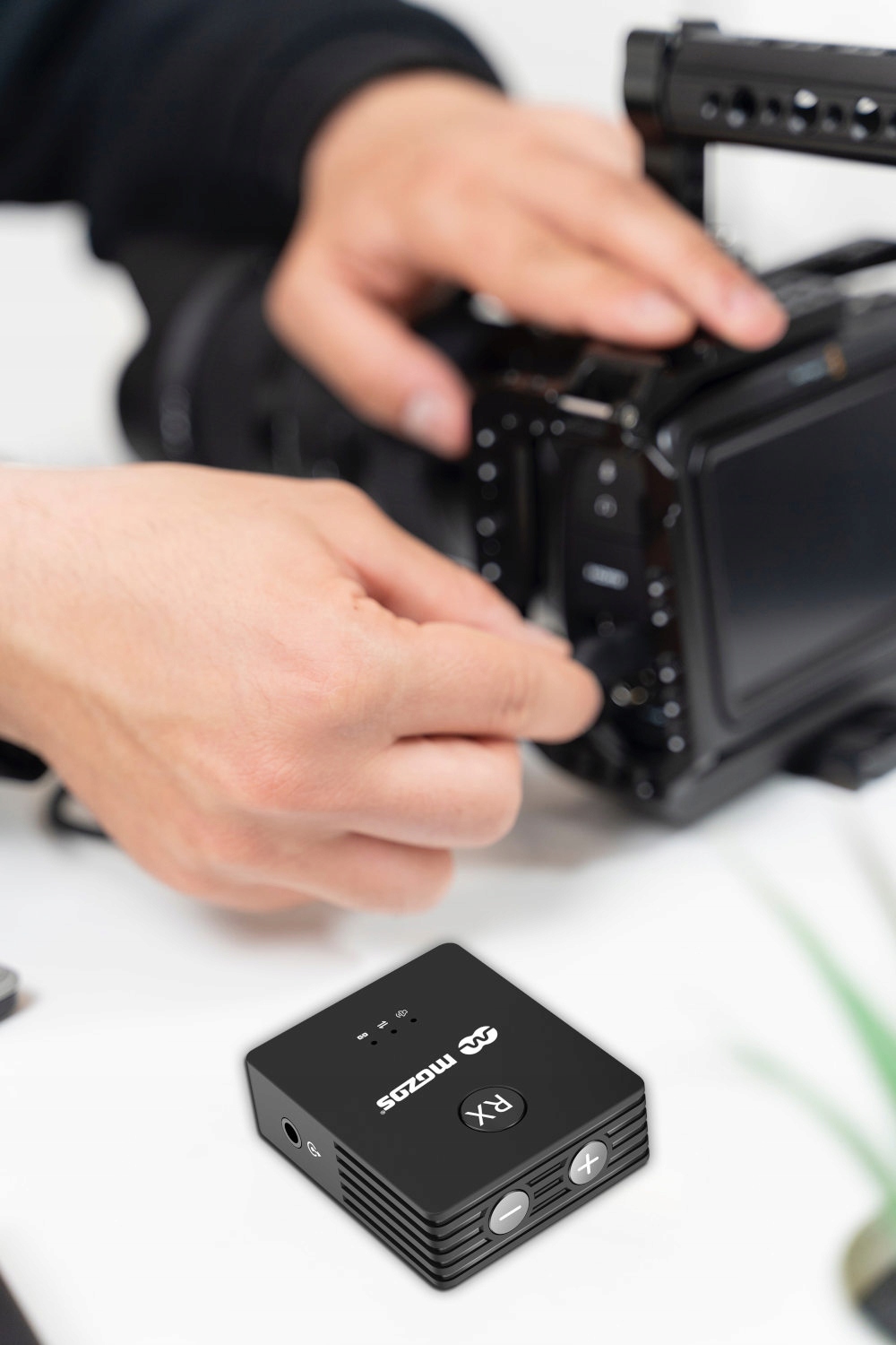 MIKROFON BEZPRZEWODOWY DO APARATU KAMERY TELEFONU USB-C IOS IPHONE Pasmo przenoszenia 30-18000 Hz