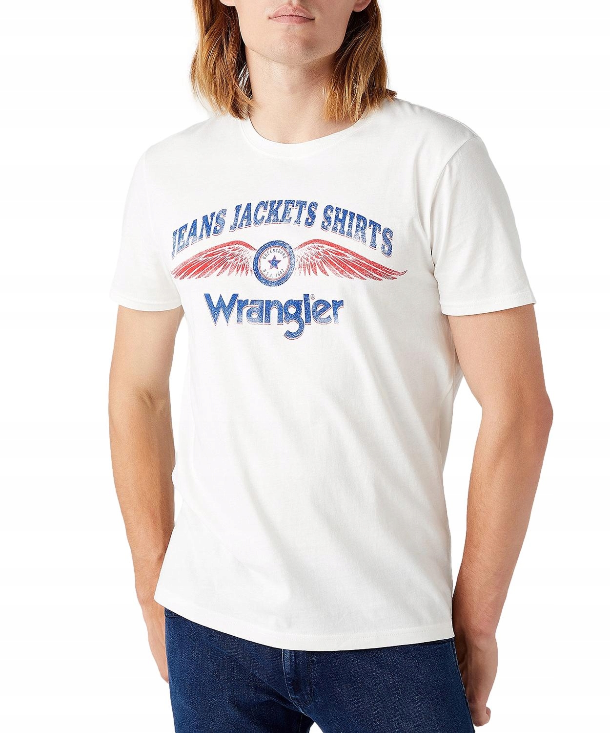 

T-shirt Wrangler Americana Tee W7J0D3737 White L