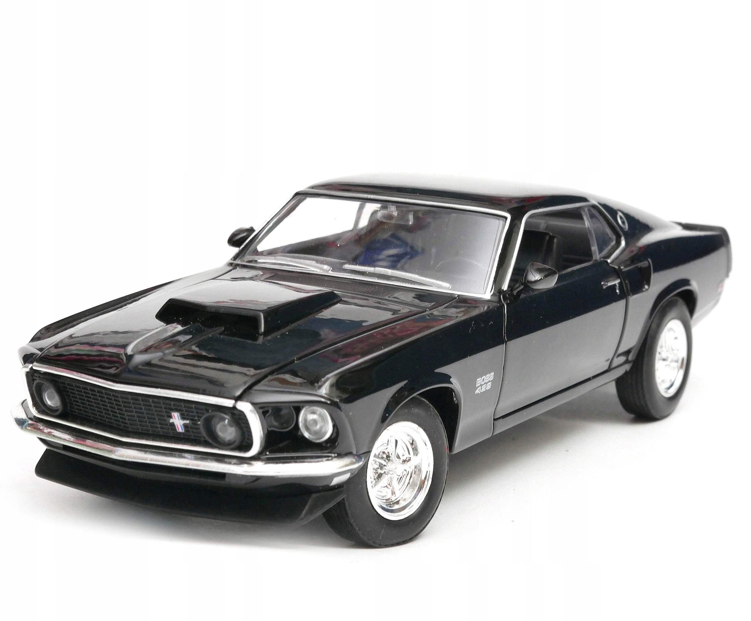 Ford Mustang Boss 429 '69 1:24 model 24067 černý