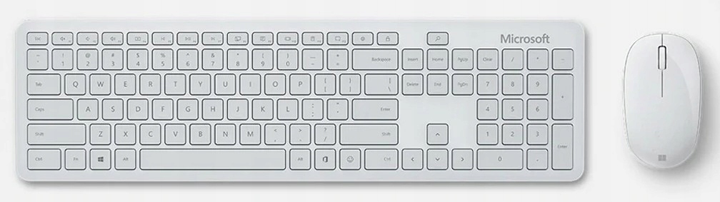 Zestaw bezprzewodowy Microsoft Bluetooth Desktop Glacier QHG-00044