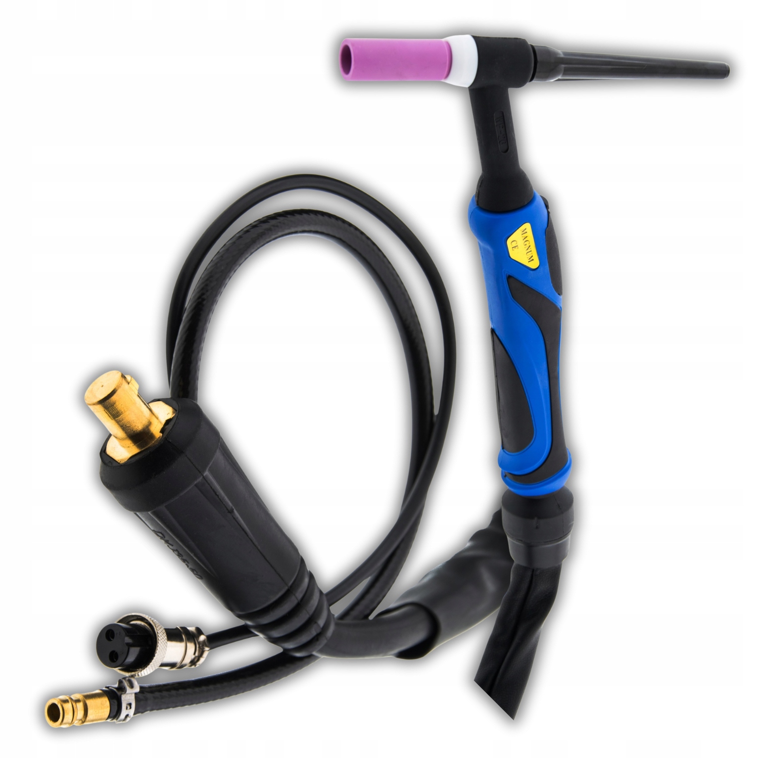 Uchwyt spawalniczy Tig Magnum SR26 8m wtyk 50 13 mm 2 piny sterowanie Tig a