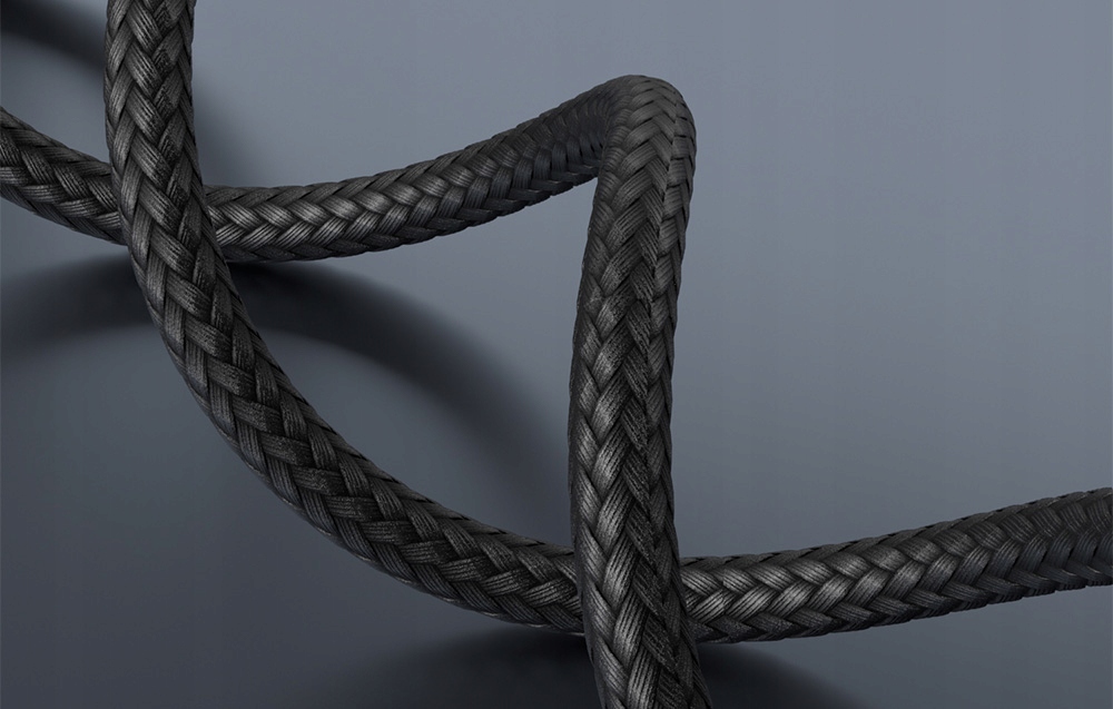 BLITZWOLF KABEL USB PRZEWÓD USB-C NA USB-C PD QC 3.0 100W DO TELEFONU 0.9M Kolor czarny