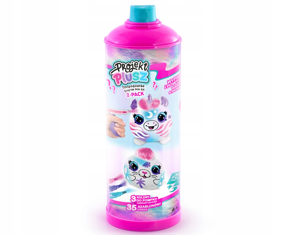 

Projekt Plusz Pokoloruj Pluszaka Maskotka 2-PACK