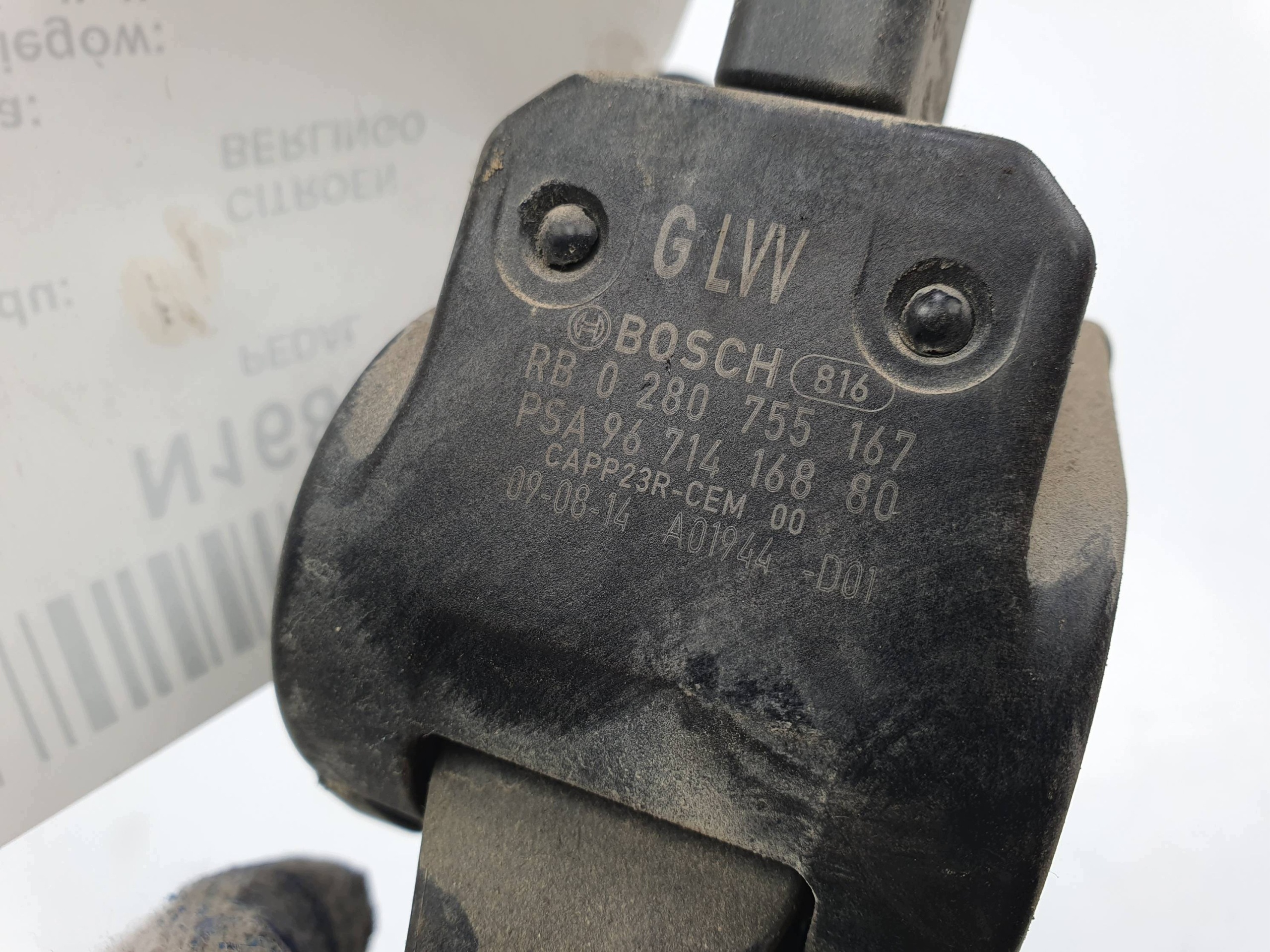 PEDAL 865229427 CITROEN BERLINGO