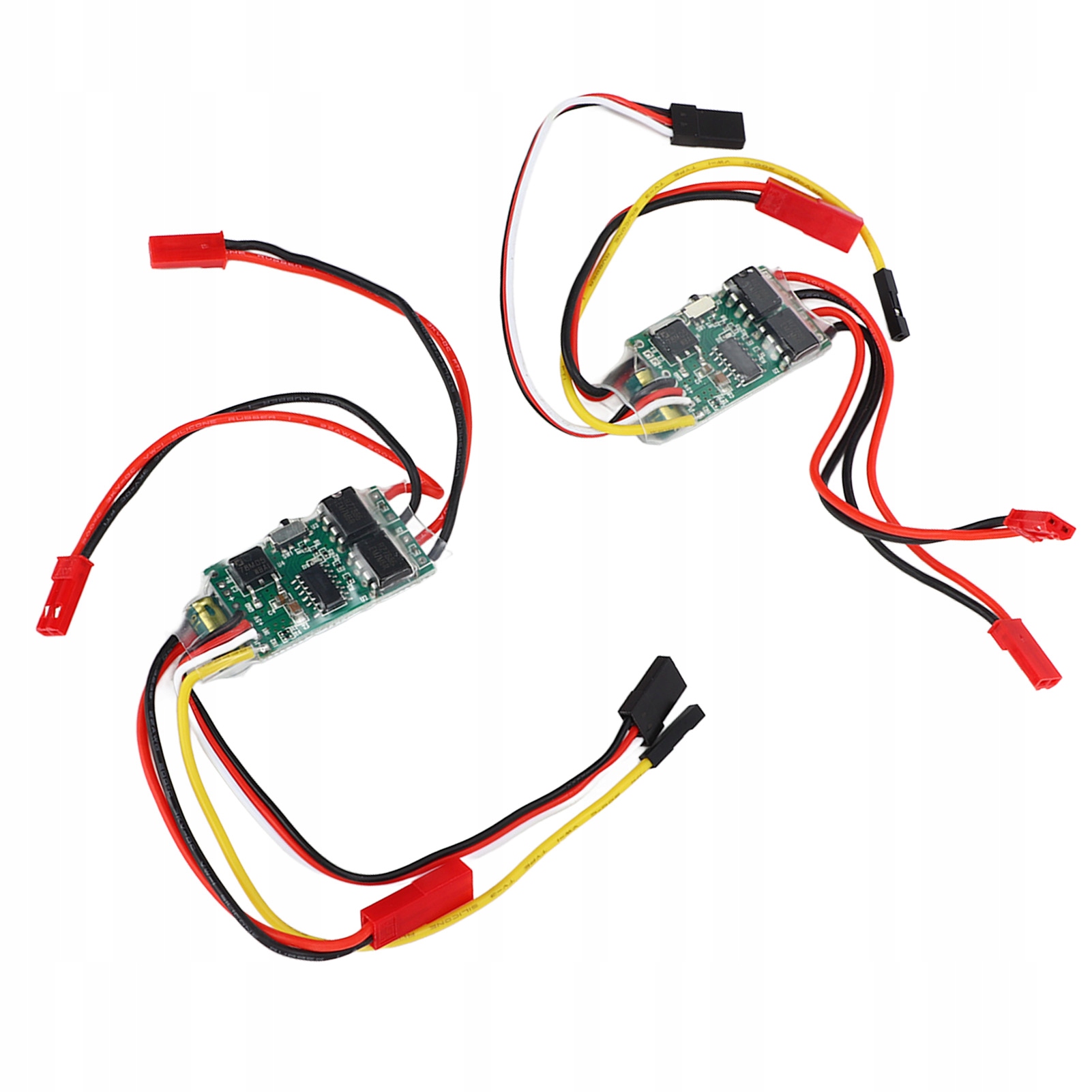 2 SZT. DWUKIERUNKOWY RC SZCZOTKOWANY REGULATOR PRĘDKOŚCI ESC 5A