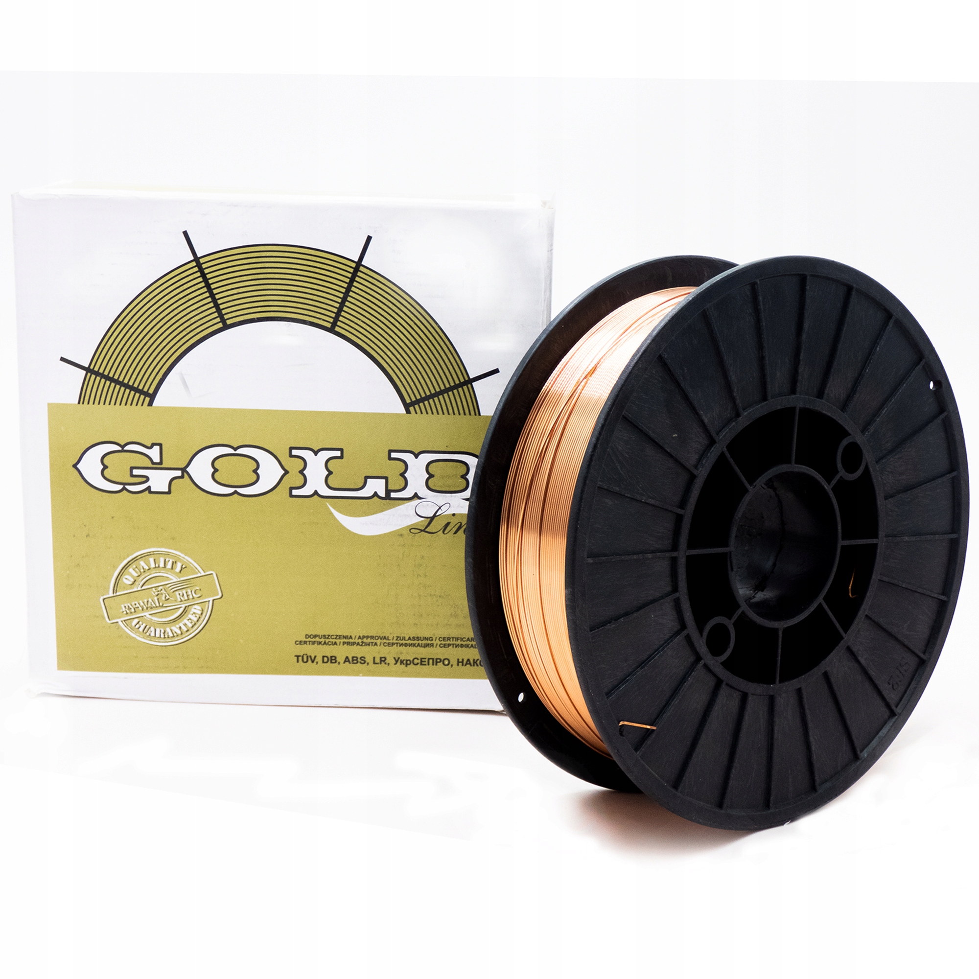 DRUT SPAWALNICZY SG2 0,8mm 5kg GOLD MIGOMAT G3Si1