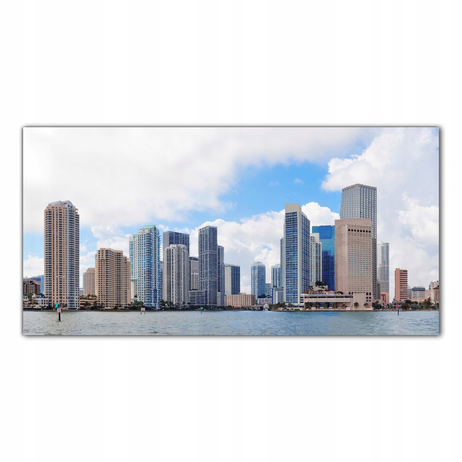 Miami Město Usa 140x70 Ochranný kuchyňský panel