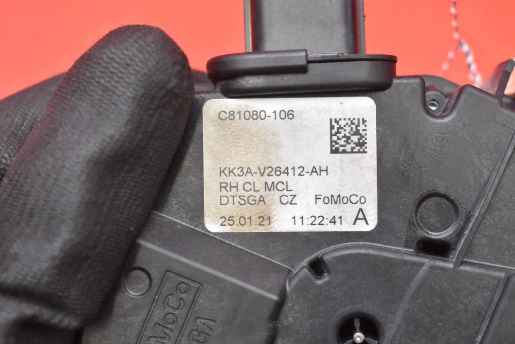 lock door of the sliding PRAWYCH KK21-V264A00-AE FORD TRANSIT CUSTOM MK1 17