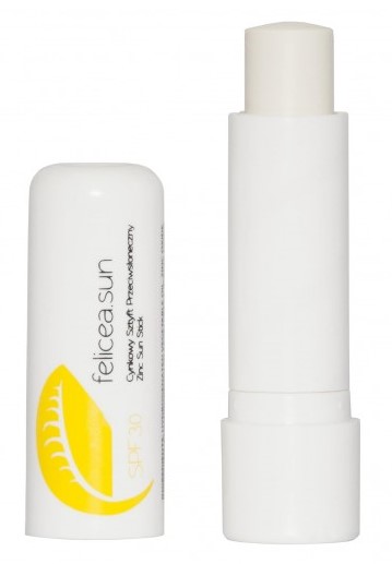 

Felicea Cynkowy sztyft przeciwsłoneczny SPF30