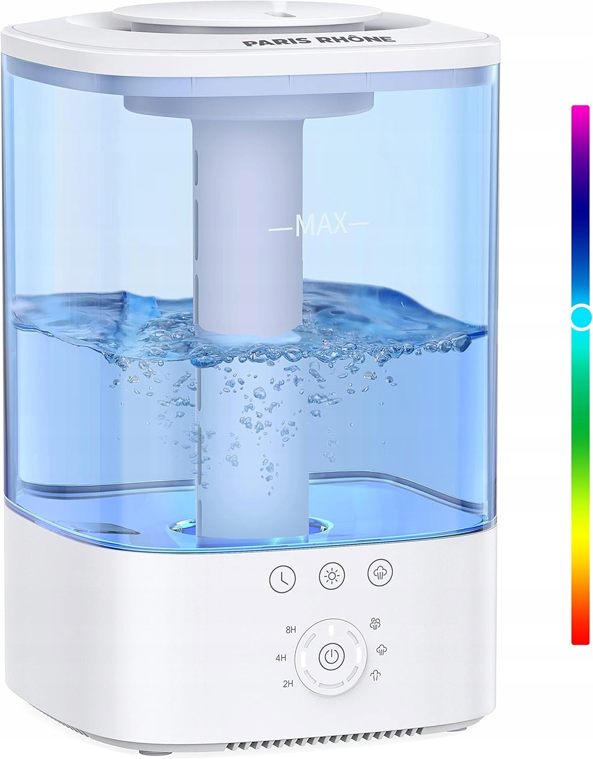 Ultrazvukový Zvlhčovač Vzduchu Paris Rhone S Nastavitelným Podsvícením