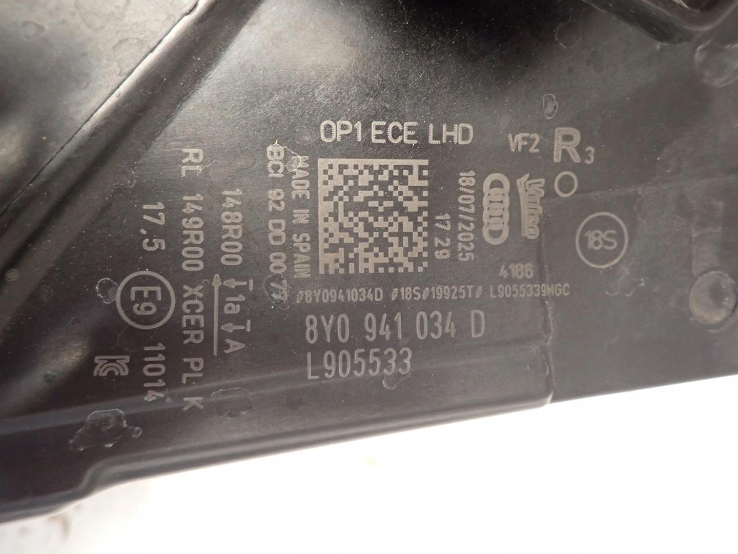 light front front right AUDI A3 LIFT 2024- FULL LED 8Y0941034D
