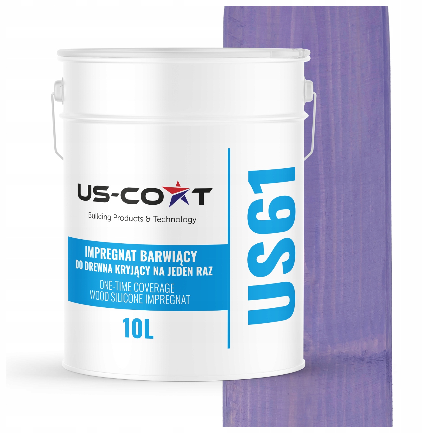 Impregnácia Na Drevo Extra Farba S Voskom Chron Farby Naraz Levanduľová 10 L