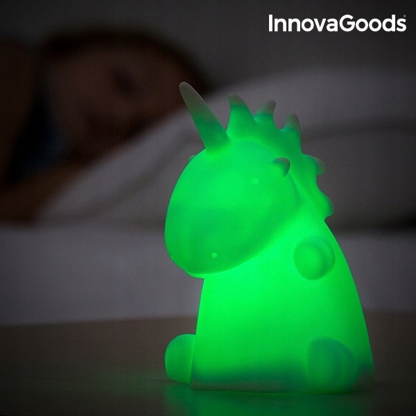 LAMPKA NOCNA DLA DZIECI JEDNOROŻEC WIELOKOLOROWA Marka InnovaGoods