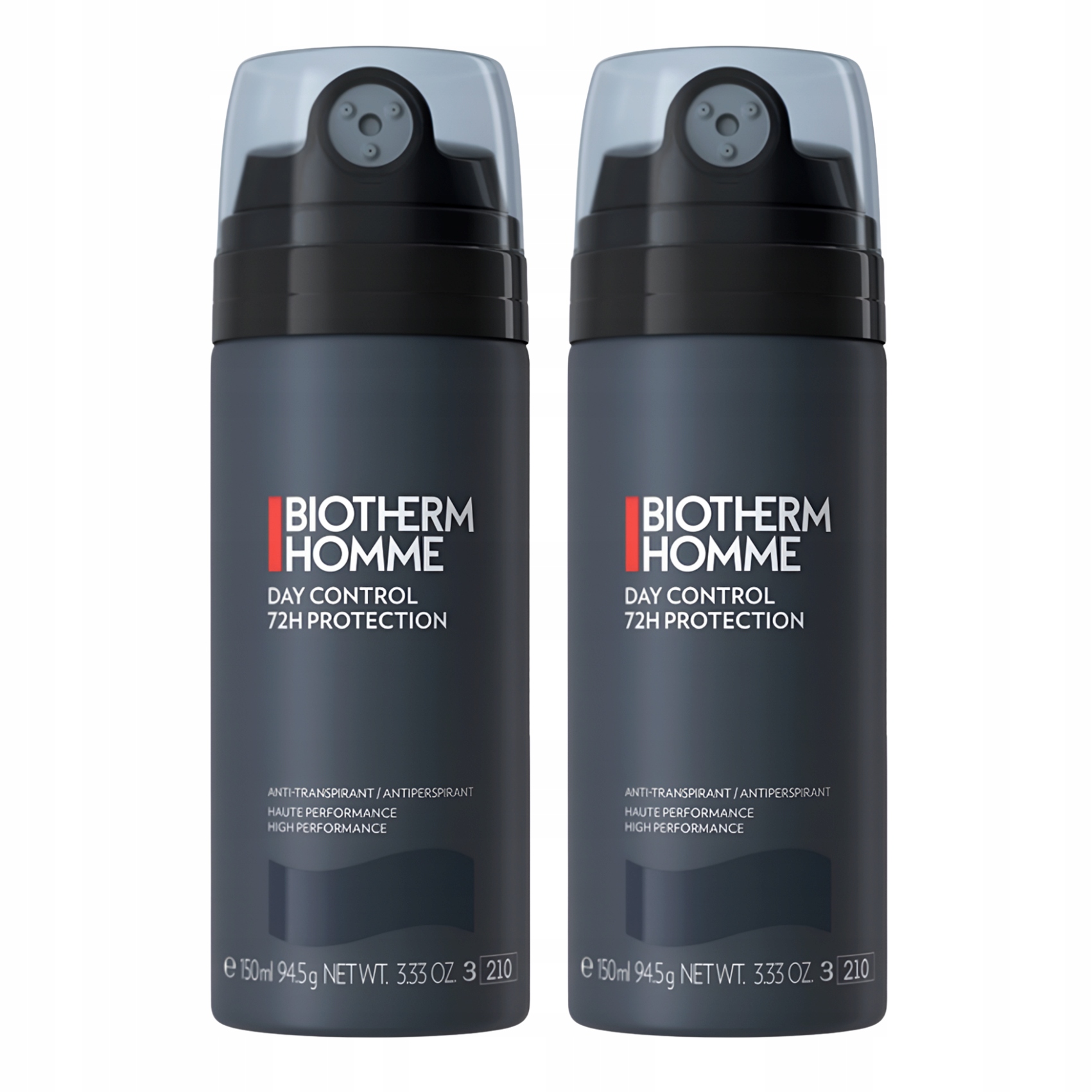 2x Biotherm Homme Day Control 72H antiperspirant 150 ml