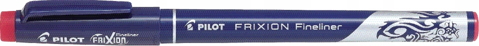 

Cienkopis wymazywalny FriXion Fineliner czerwony